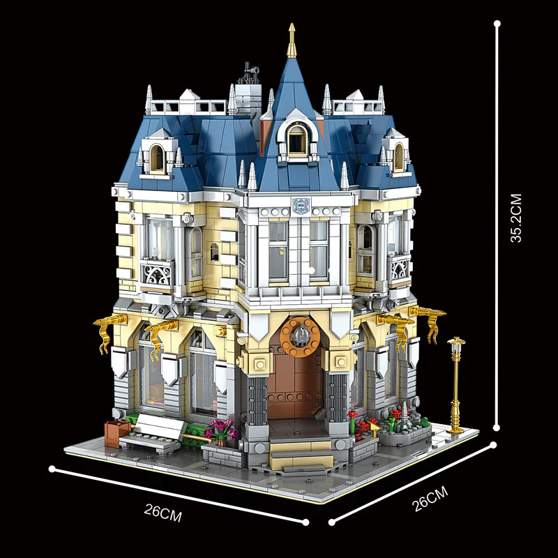 Mould King 11005 Costume Shop with Light bricks - YWOBB