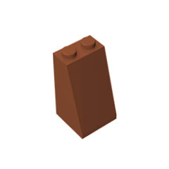 GOBRICKS GDS-1404 Slope 75 2 x 2 x 3 - Solid Studs - YWOBB