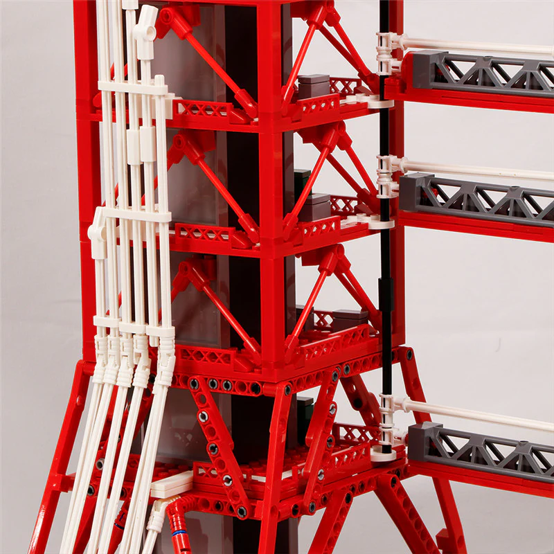 MOC Apollo Saturn V Launch Umbilical Tower - YWOBB