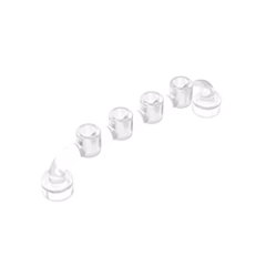 GOBRICKS GDS-729 Bar 1 x 6 with Hollow Studs - YWOBB