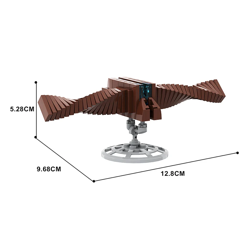 GOBRICKS MOC 139001 Nano Dark Aster - YWOBB