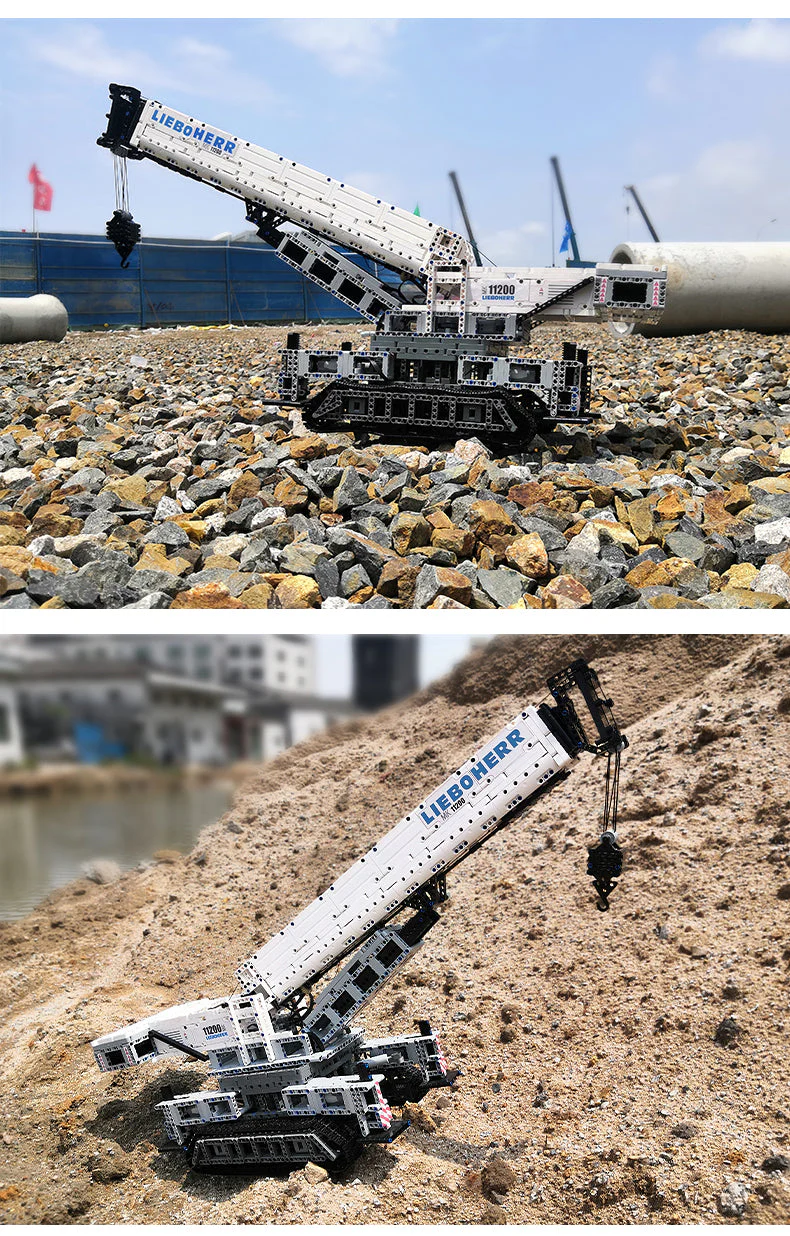 Mould King 17002 Crawler Crane 11200 OVP EU Warehouse Version - YWOBB