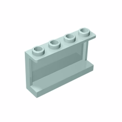 GOBRICKS GDS-787 Panel 1 x 4 x 2 with Side Supports - Hollow Studs - YWOBB