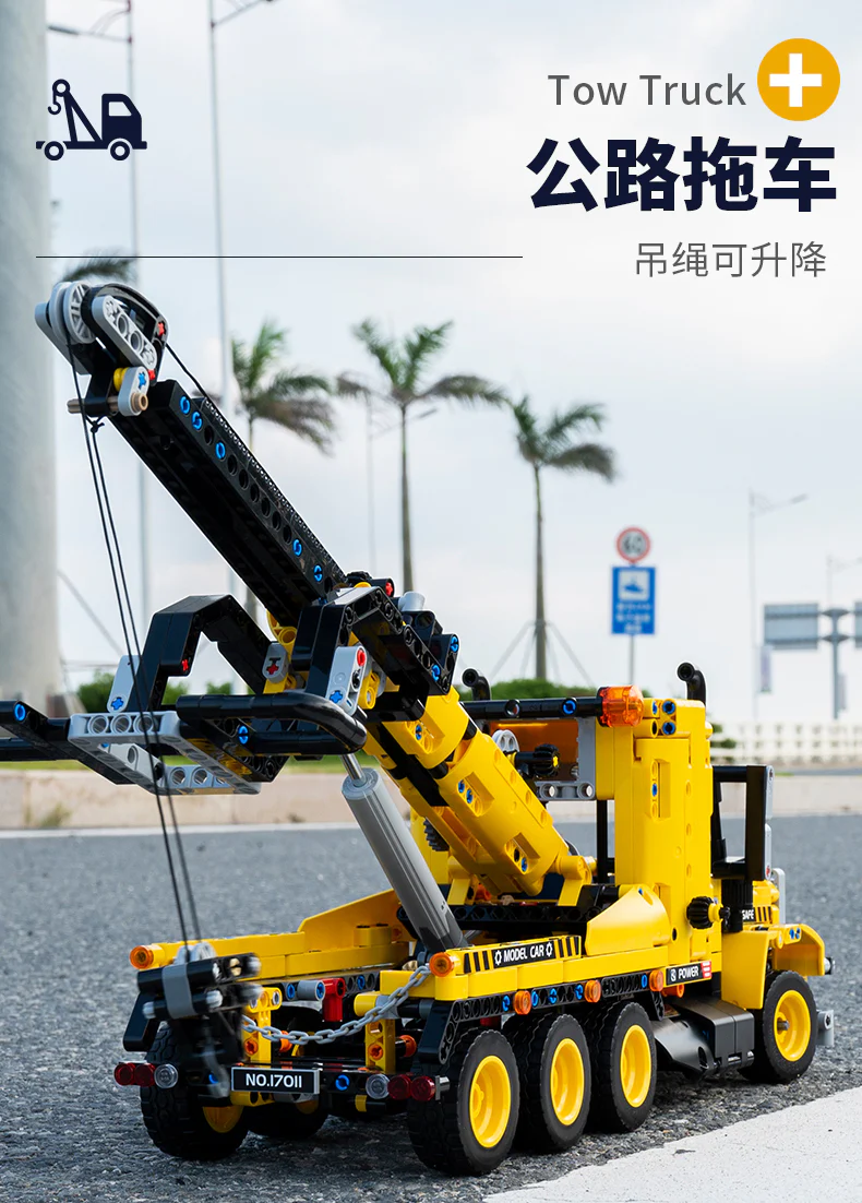 Mould King 17011 Tow Truck - YWOBB