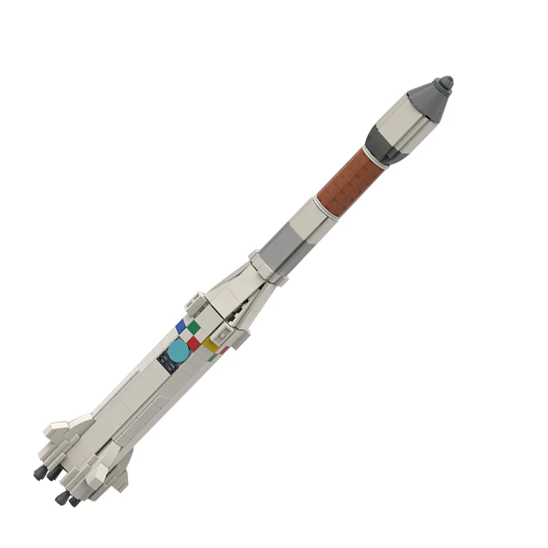 GOBRICKS MOC 84370 1:110 Ariane 1 - YWOBB