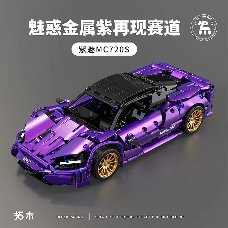 TUOMU T1002 1:14 Purple McLaren 720S - YWOBB