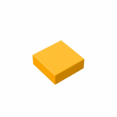 GOBRICKS GDS-613 Tile 1 x 1 - YWOBB