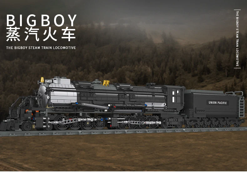 JIE STAR 59005 The BIGBOY Steam Locomotive - YWOBB