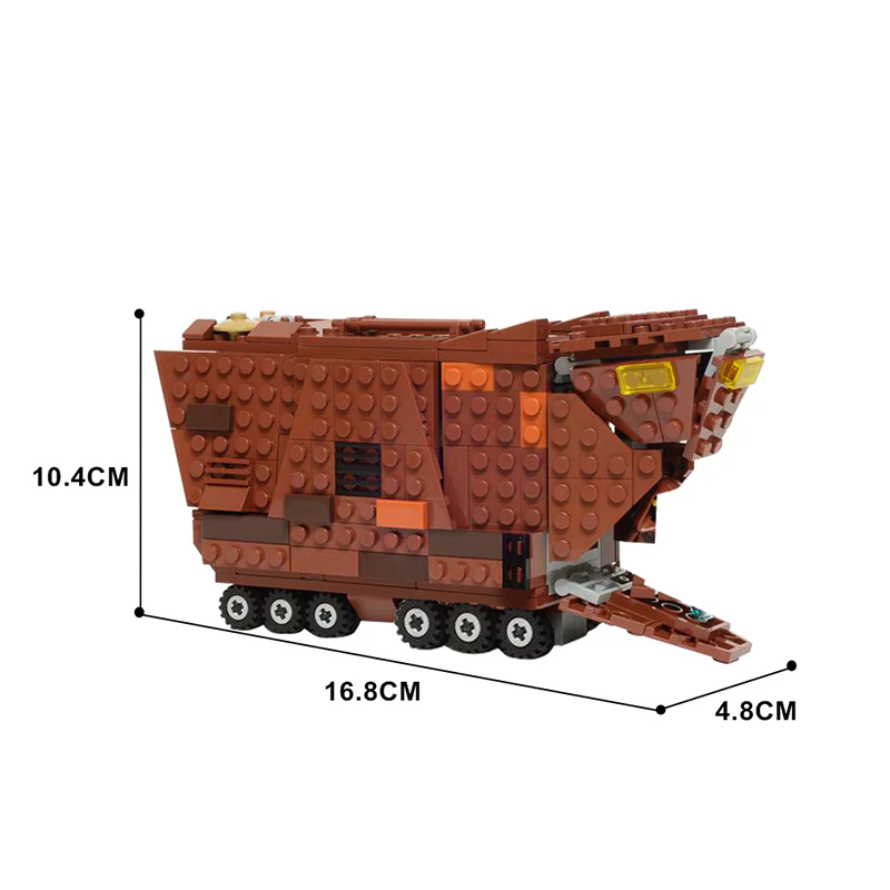 GOBRICKS MOC 15525 Sandcrawler - YWOBB