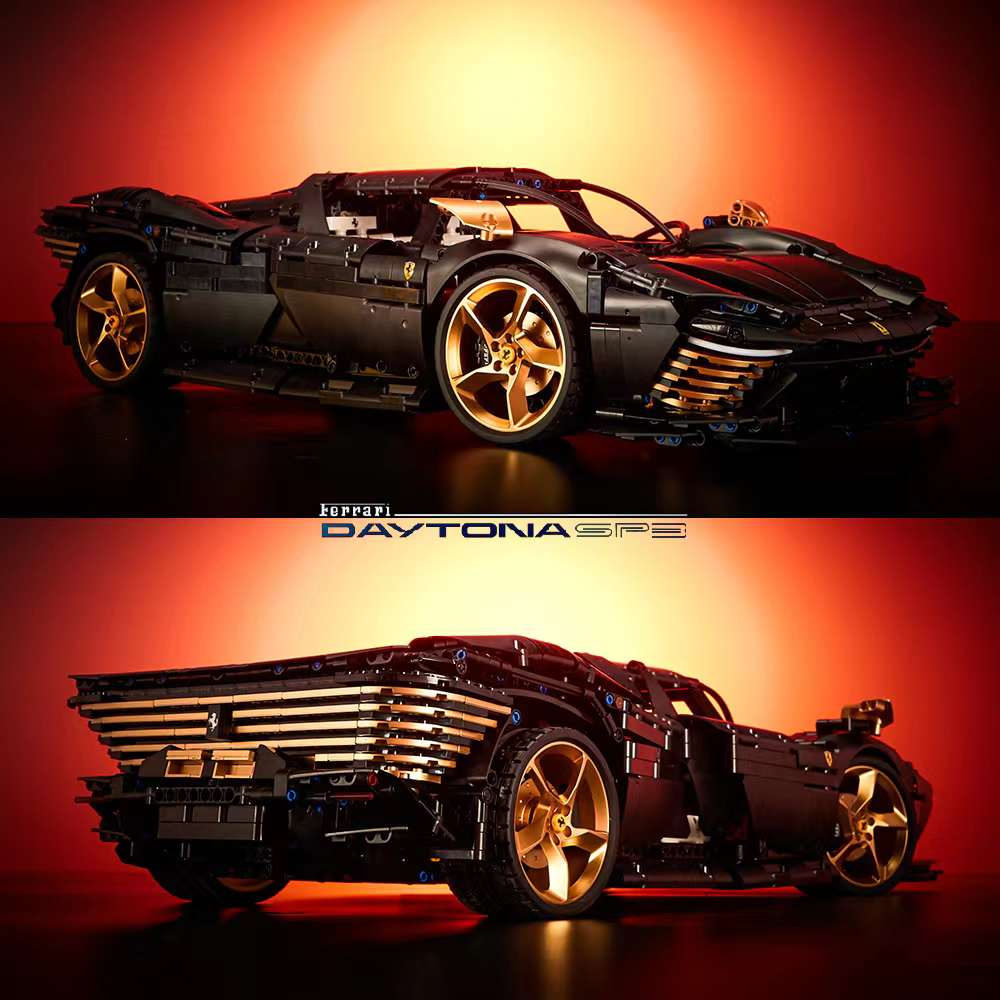 TGL 006-2 Ferrari SP3-Black Gold - YWOBB