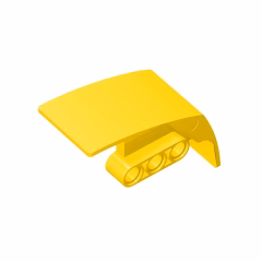 GOBRICKS GDS-1112 Panel Car Mudguard Left - YWOBB