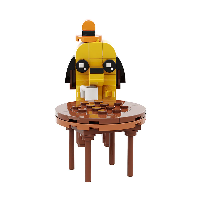 GOBRICKS MOC A0447Y02 this is fine dog - YWOBB