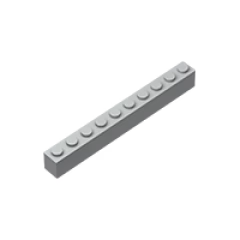 GOBRICKS GDS-537 Brick 1 x 10 - YWOBB