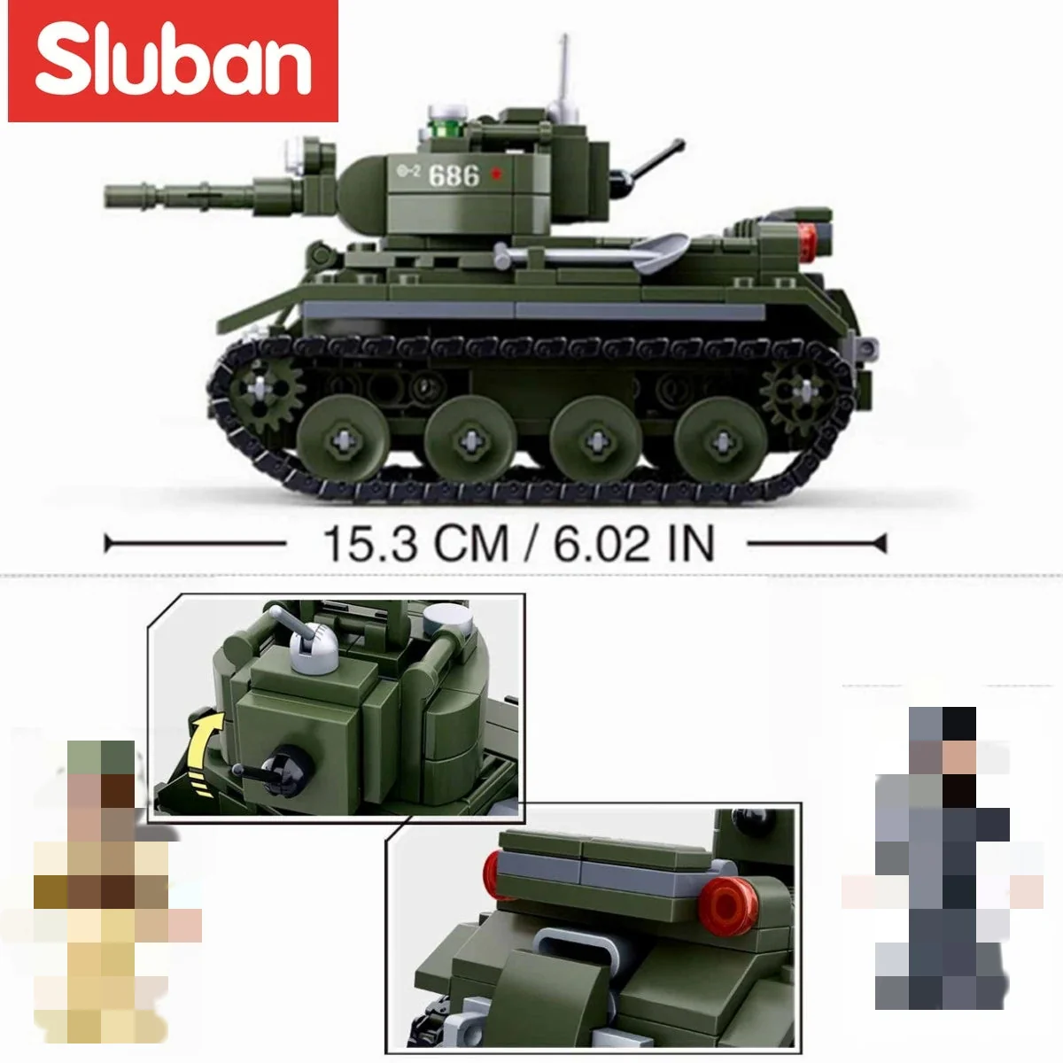 SLUBAN M38-B0686N BT 7 Cavalry Tank - YWOBB