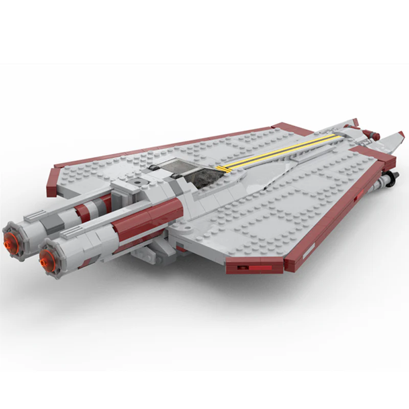 GOBRICKS MOC 47427 Republic Striker-Class Starfighter - YWOBB