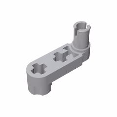 GOBRICKS GDS-966 Modified Crank / Pin 1 x 3 - Axle Holes - YWOBB