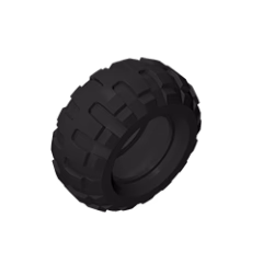 GOBRICKS GDS-1282 Tire 56 x 26 Balloon - YWOBB