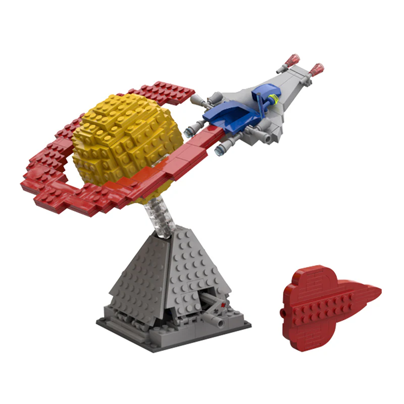 GOBRICKS MOC 25958 Classic Space 3D - YWOBB