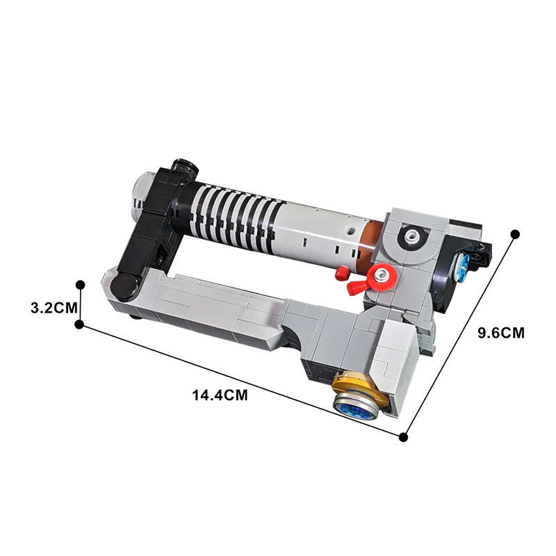 GOBRICKS MOC A0282 Ezra Bridger lightsaber - YWOBB