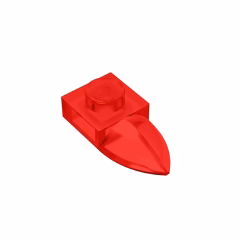 GOBRICKS GDS-870  Modified 1 x 1 with Tooth Horizontal - YWOBB