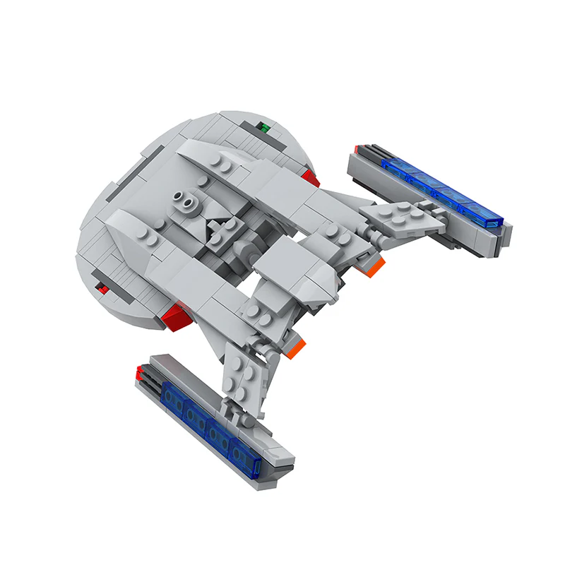 GOBRICKS MOC 105250 Star Trek Akira Class - YWOBB