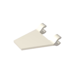 GOBRICKS GDS-895 Flag 2 x 2 Trapezoid - YWOBB