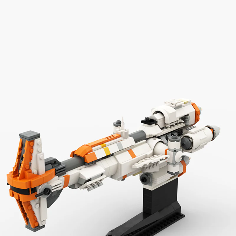 GOBRICKS MOC 57178 Hammerhead Corvette - YWOBB