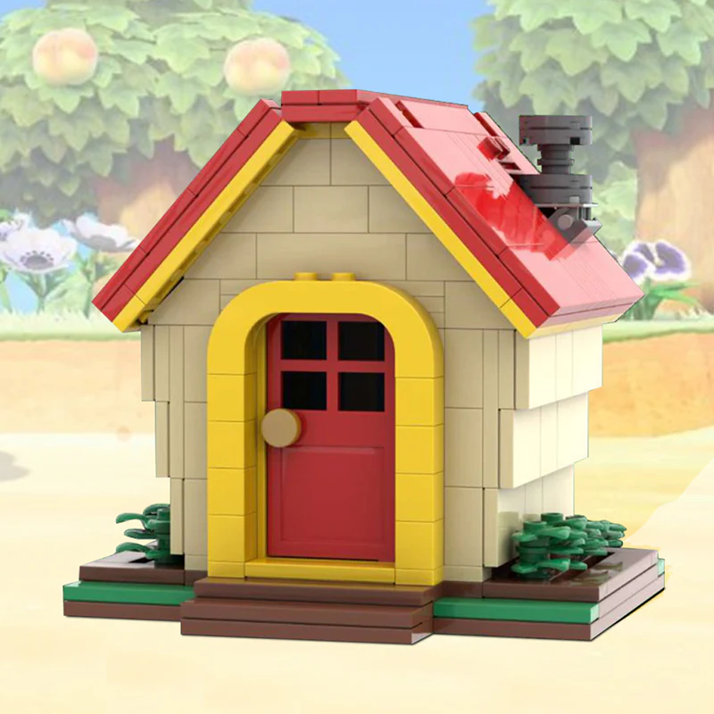 GOBRICKS MOC 110670 Animal Crossing House 1 - YWOBB