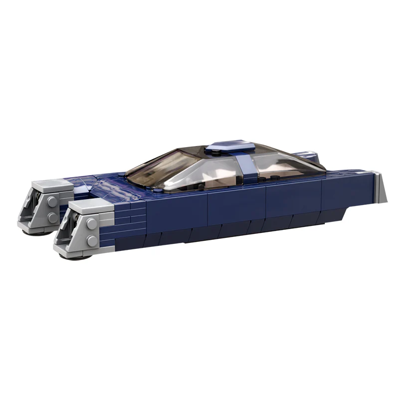 GOBRICKS MOC 122725 PiXEL-DANs CORUSCANT SPEEDER - YWOBB