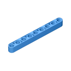 GOBRICKS GDS-666 Liftarm Thick 1 x 9 - YWOBB