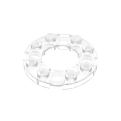GOBRICKS GDS-842  Round 4 x 4 with 2 x 2 Round Open Center - YWOBB