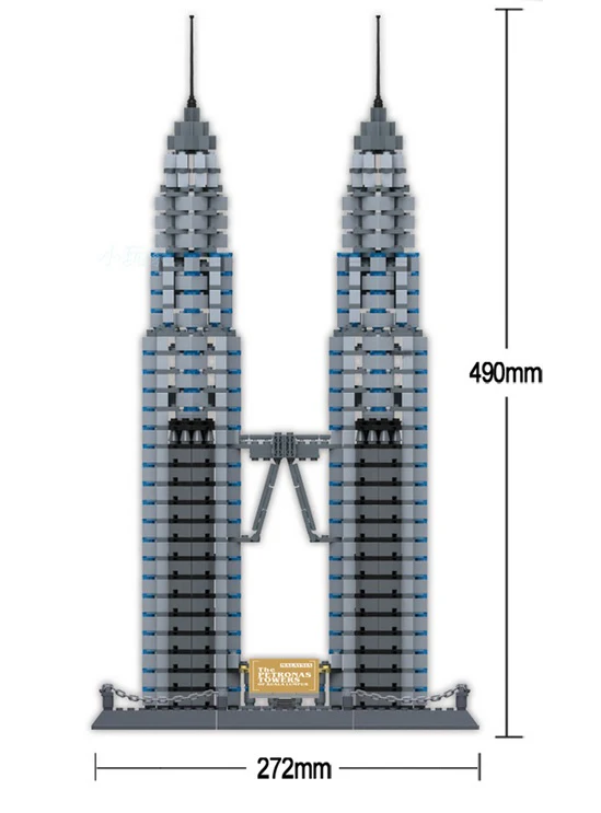 WANGE 5213 The Kuala Lumpur Petronas Towers - YWOBB
