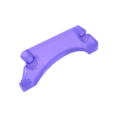 GOBRICKS GDS-1518 Technic Panel Car Mudguard Arched #30 9 x 2 x 3 Straight Top - YWOBB