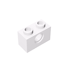GOBRICKS GDS-623  Brick 1 x 2 with Hole - YWOBB