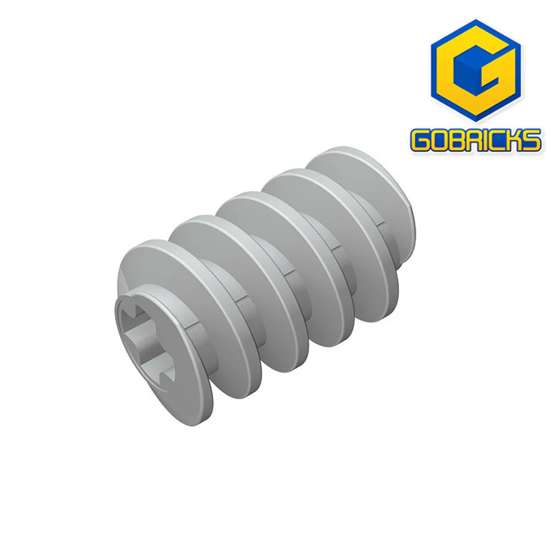 GOBRICKS GDS-1199 Gear Worm Screw, Long - YWOBB