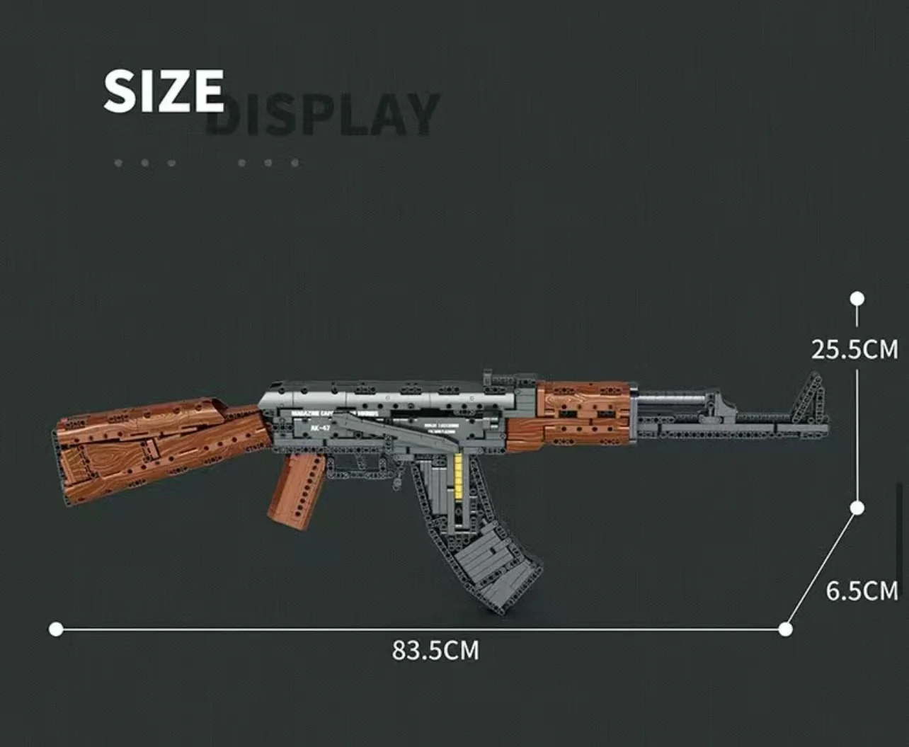 Reobrix 77005 AK-47 Assault Rifle Toygun - YWOBB