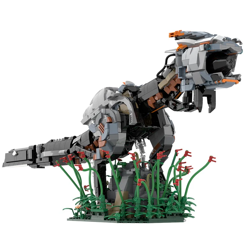 GOBRICKS MOC A1300Y01 Horizon Zero Dawn - Red Eyed Observer - YWOBB