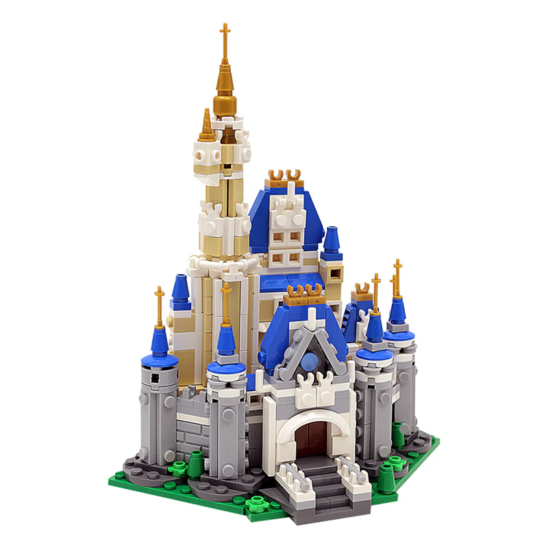 GOBRICKS MOC 12492 Magical Cinderella's Castle - YWOBB