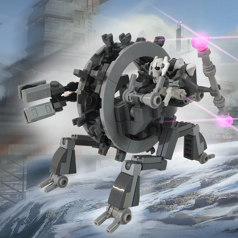 GOBRICKS MOC 125461 The General's Wheel Bike - YWOBB