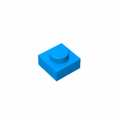 GOBRICKS GDS-501 Plate 1 x 1 - YWOBB
