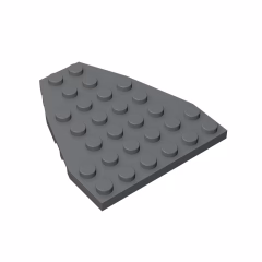 GOBRICKS GDS-770  Plate 7 x 6 with Stud Notches - YWOBB