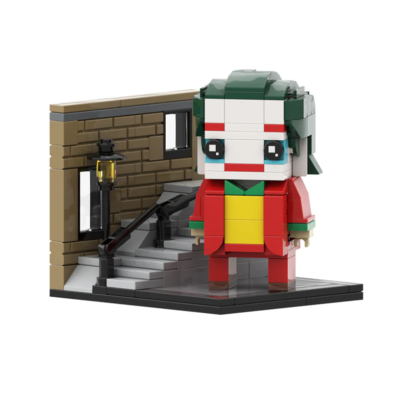 GOBRICKS MOC A0672 Clown 2 �?Staircase Clown - YWOBB