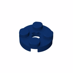 GOBRICKS GDS-609 Plate Round 2 x 2 with Axle Hole - YWOBB