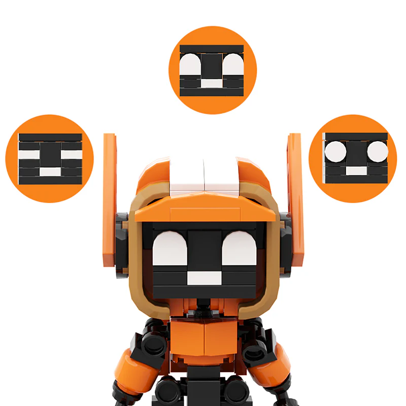 GOBRICKS MOC A0825 K-VRC LOVE DEATH ROBOTS - YWOBB