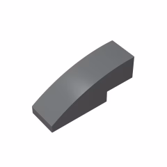 GOBRICKS GDS-657  Curved 3 x 1 - YWOBB