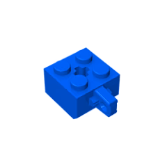 GOBRICKS GDS-1082 Hinge Brick 2 x 2 Locking with 1 Finger Vertical - YWOBB