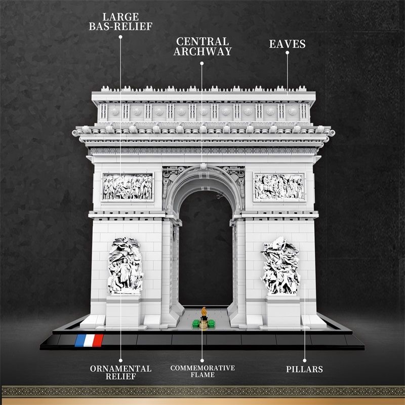 Reobrix 66024 L'Arc de Triomphe - YWOBB