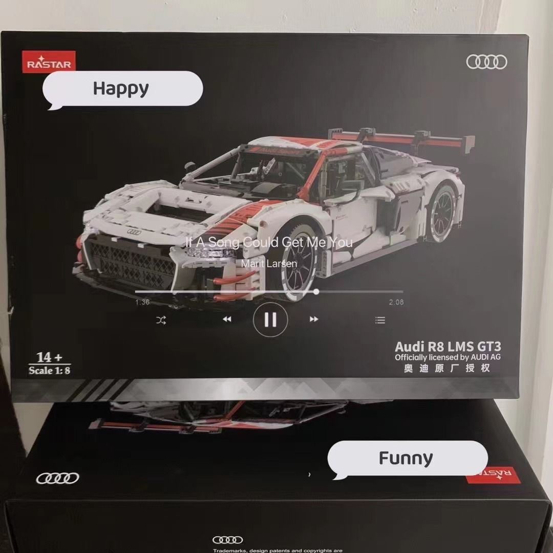 RASTAR 99300 Audi R8 LMS GT3 - YWOBB