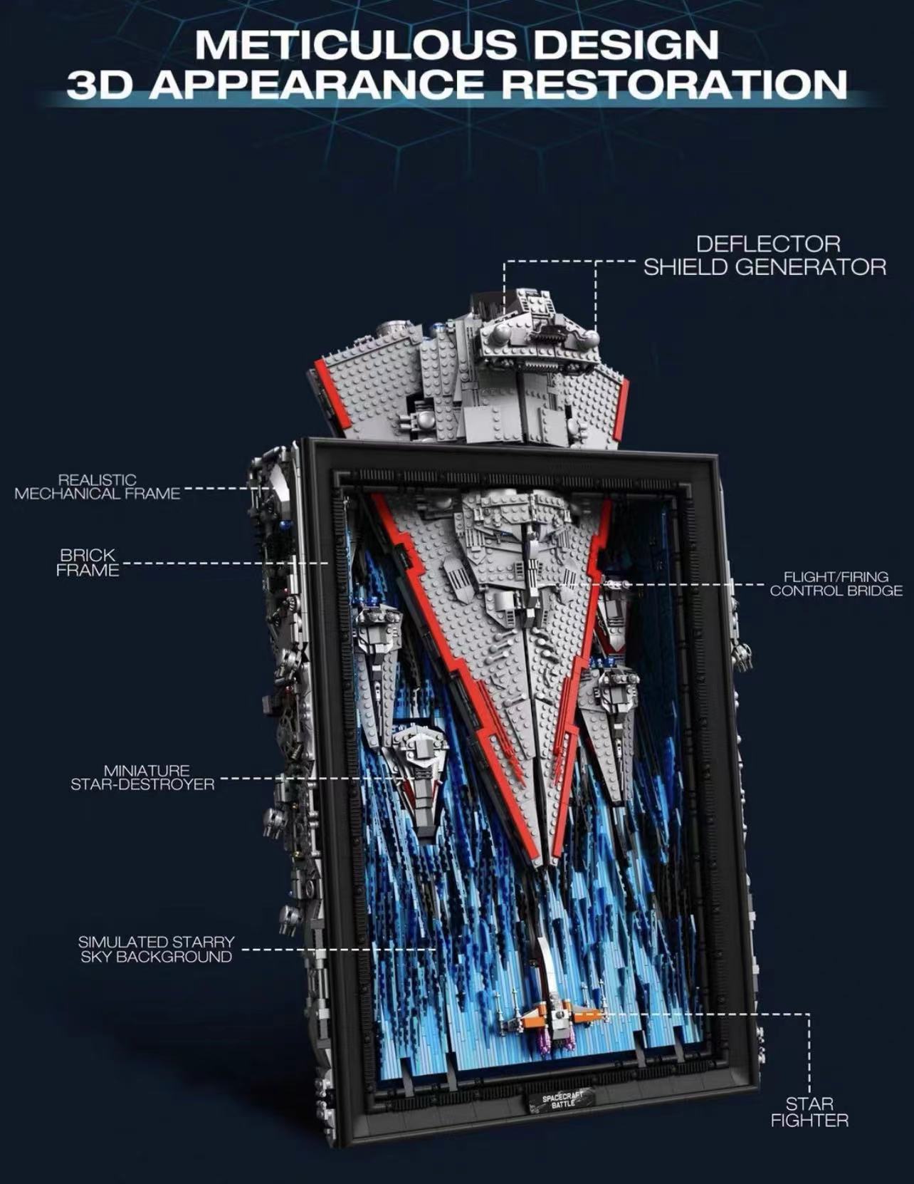 Reobrix 99007 Star Wars Revenge Art Drawings - YWOBB