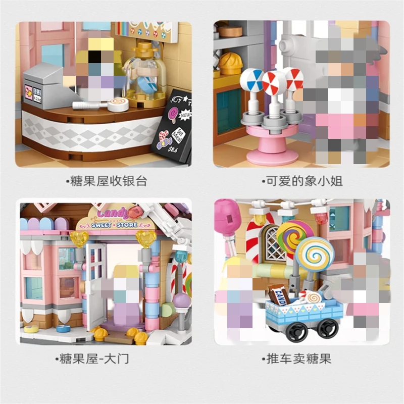 LOZ 1224 Candy House - YWOBB